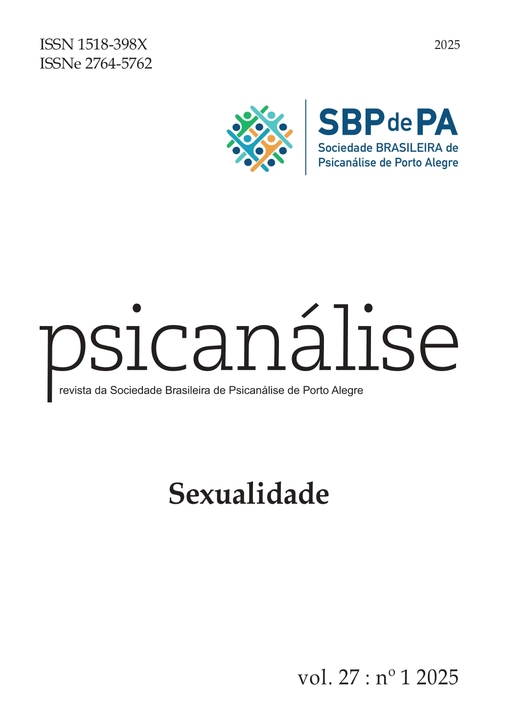 					Visualizar v. 27 n. 1 (2025): Sexualidade
				
